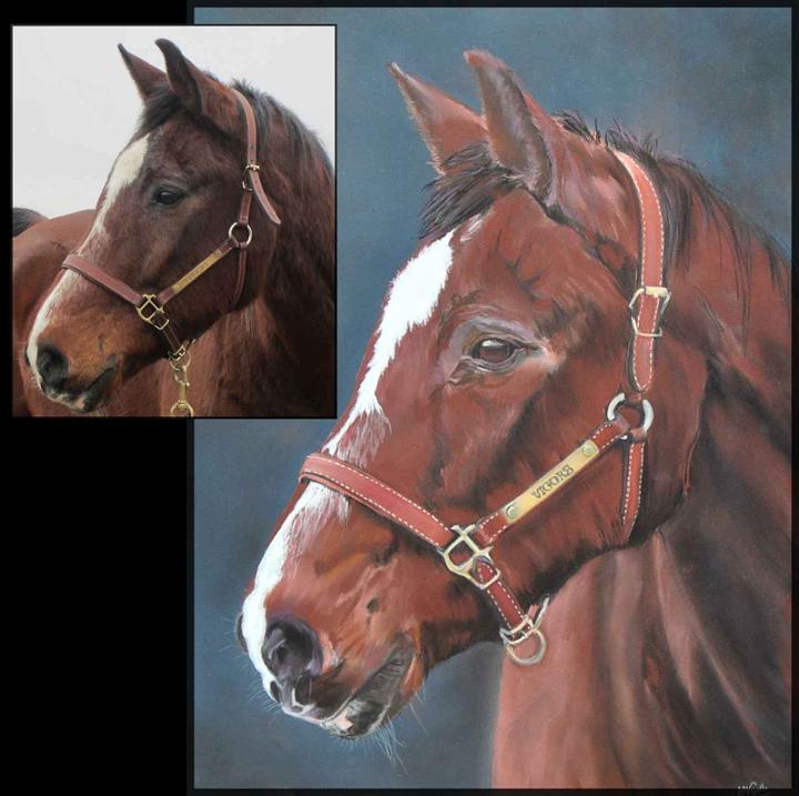 portrait vigor.jpg - Pastel   format /size 30x40
